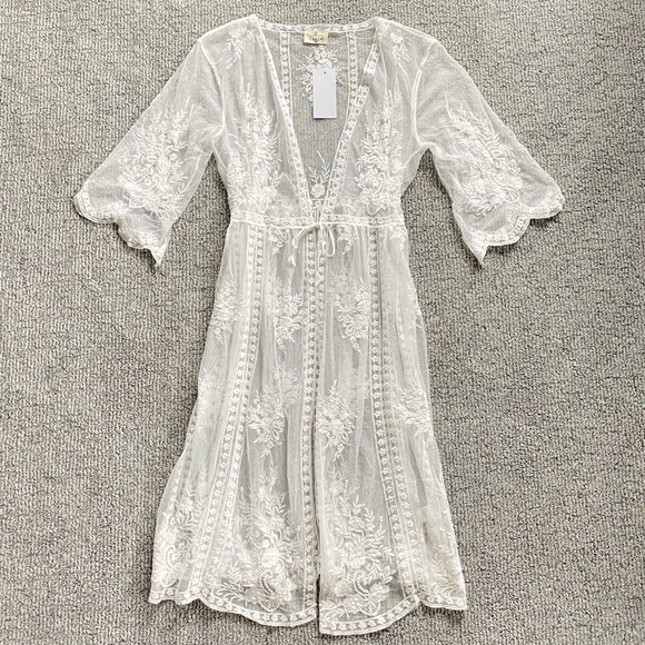 Ember Other - Gorgeous White Swim Coverup